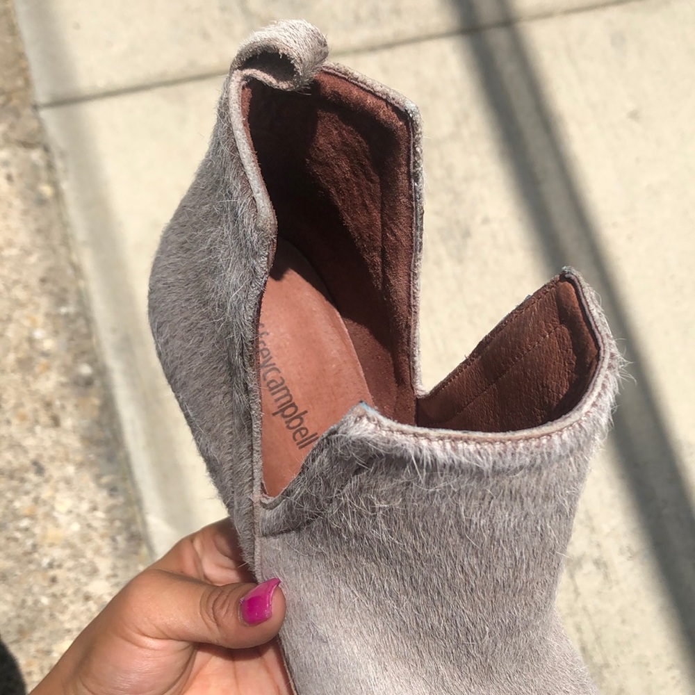 SOLD Jeffrey Campbell cowhide booties - Picture 11 of 11